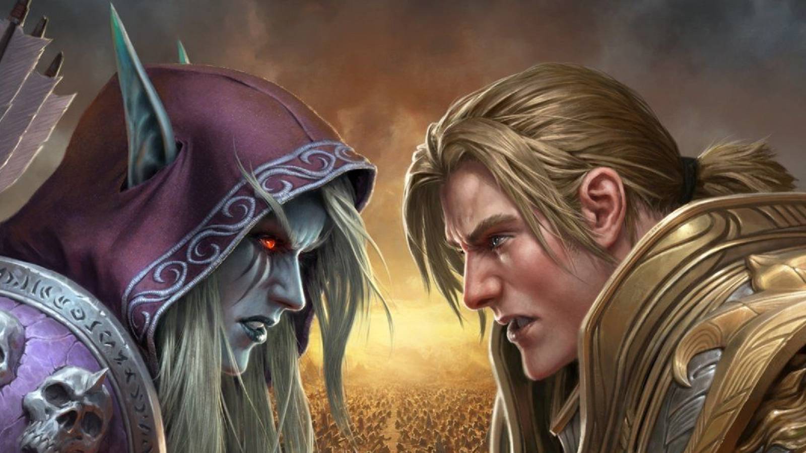 world of warcraft anduin vs sylvanas feature