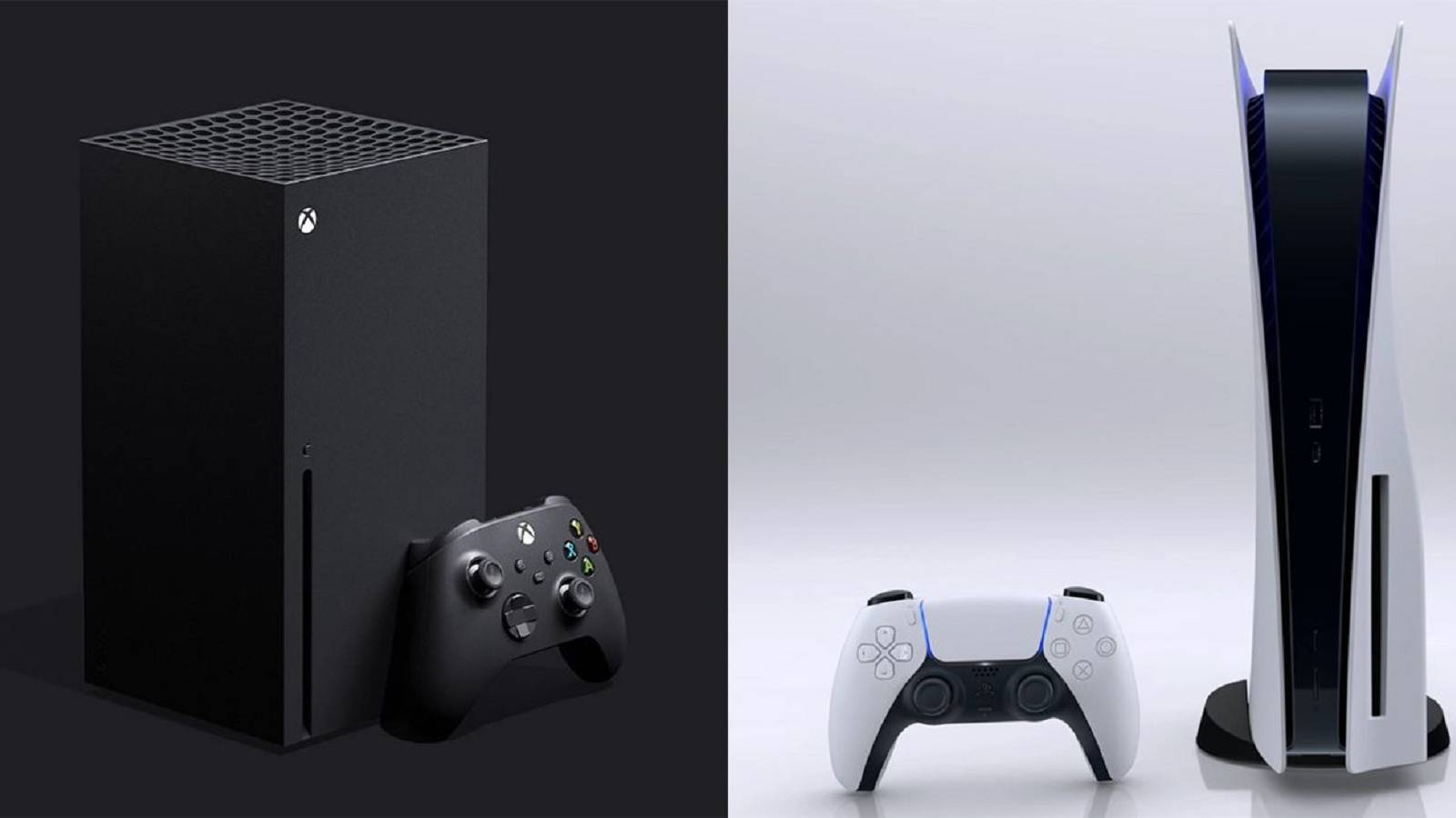 xbox series x and ps5 console side by side