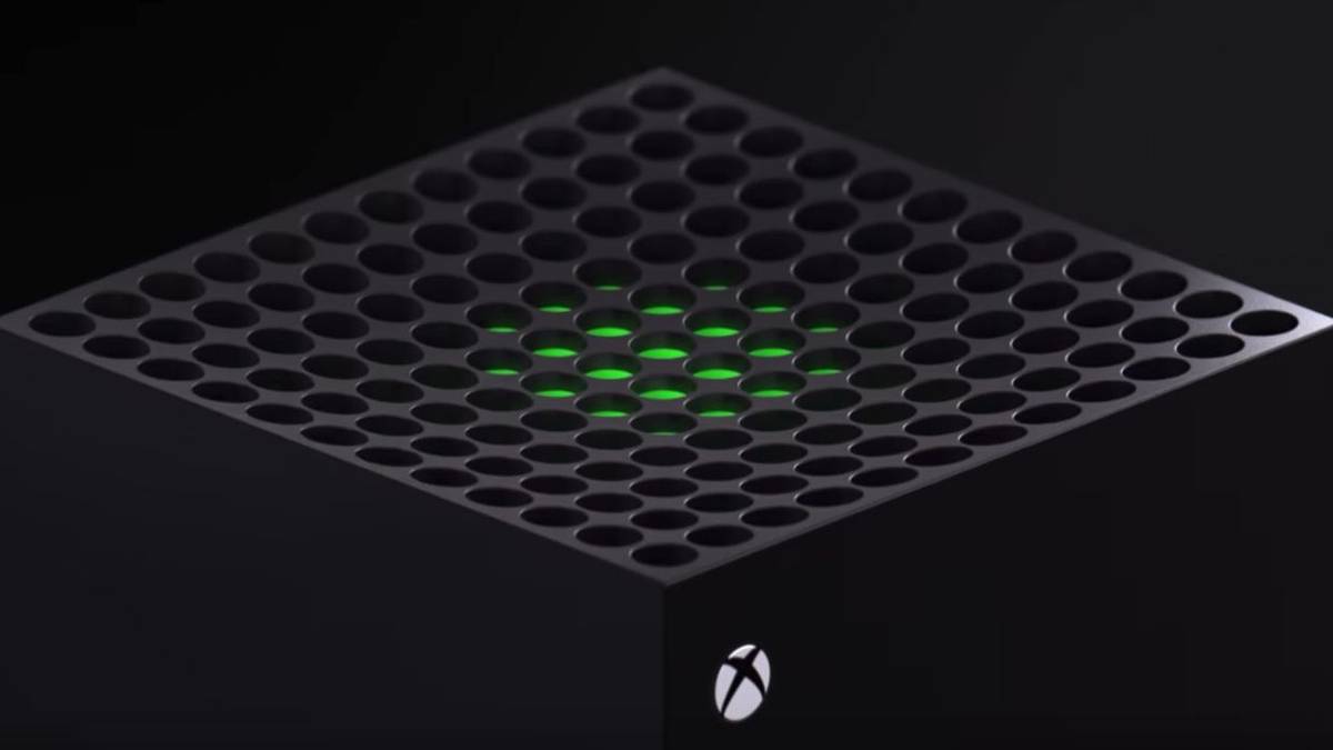 Xbox Series X fan close up top of console