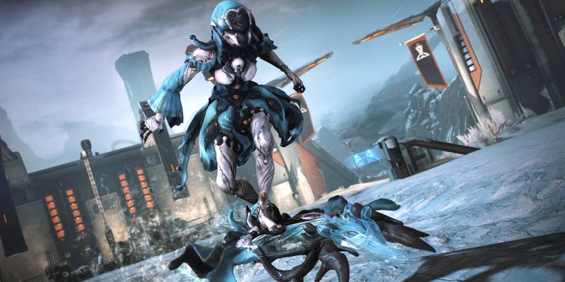 yareli riding merulina in warframe