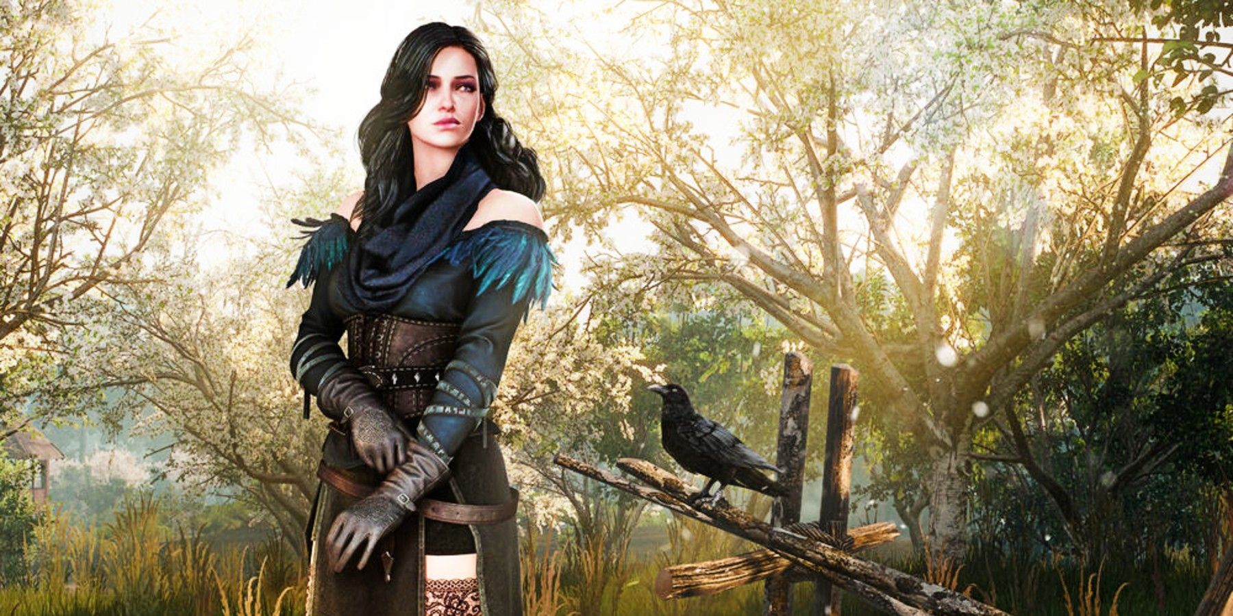 Stylish The Witcher 3 Fan Art Shows Yennefer In Her Alternate Outfit