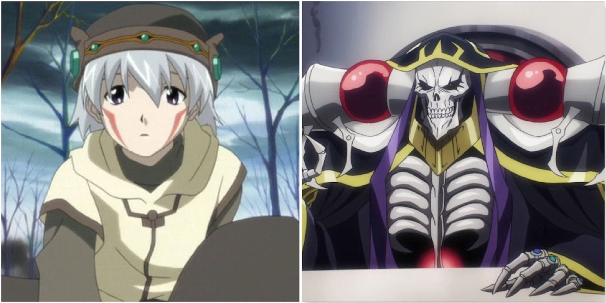 Can you recommend some anime like Overlord where the MC is so