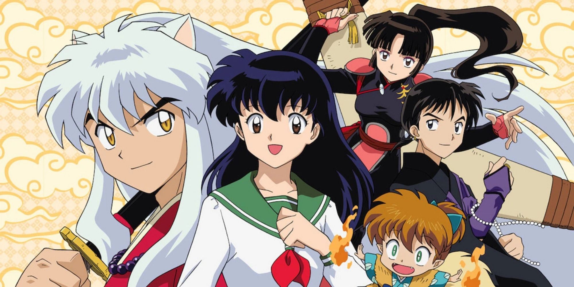 Promo art featuring characters from Inuyasha