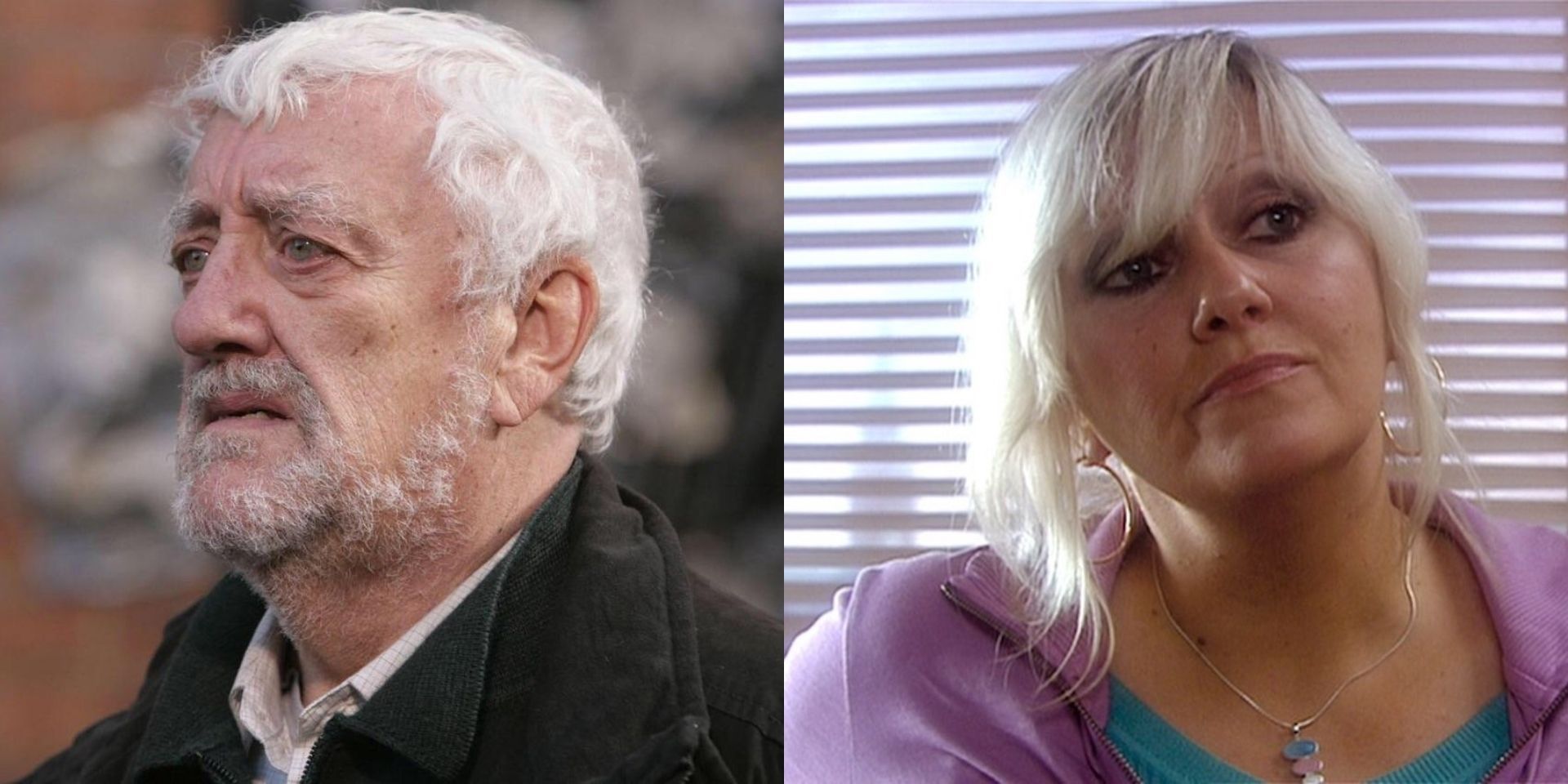 Doctor Who Roses's mum Jackie and Donna's grandfather Wilfred