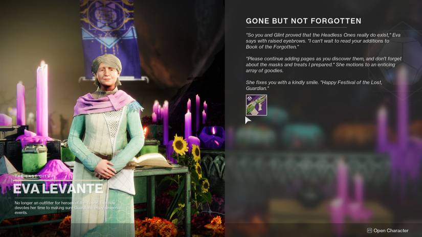 destiny 2 season of the lost festival of the lost gone but not forgotten quest haunted sectors