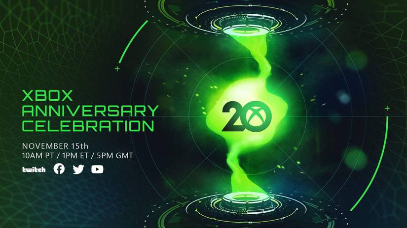 xbox 20th anniversary stream promo