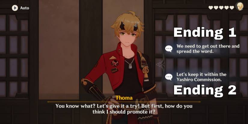 3. Thoma hangout ending 1 and 2