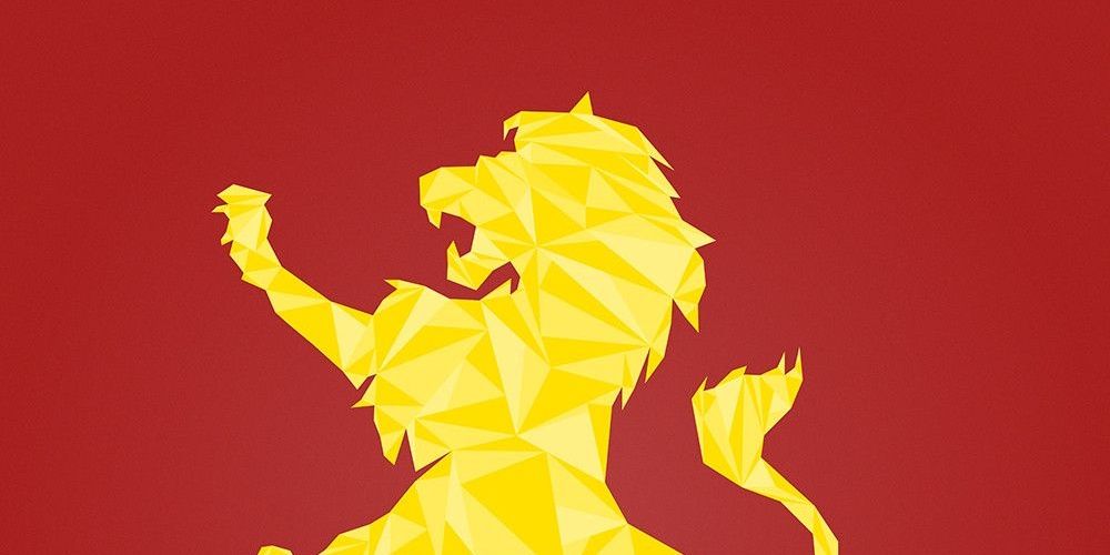 House Lannister's sigil - golden lion on a red field