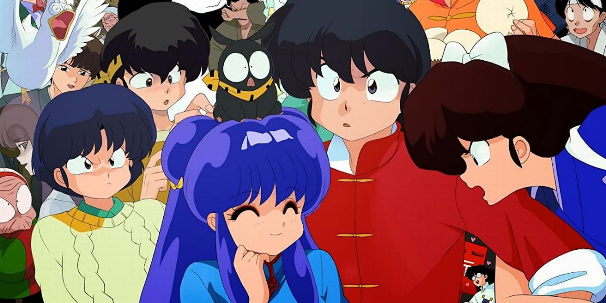 Promo art featuring characters from Ranma 1/2