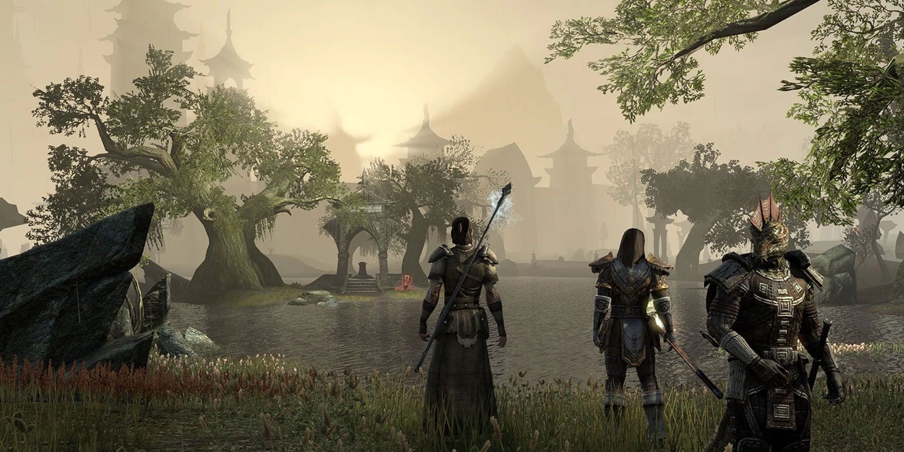 A team of players in Elder Scrolls Online