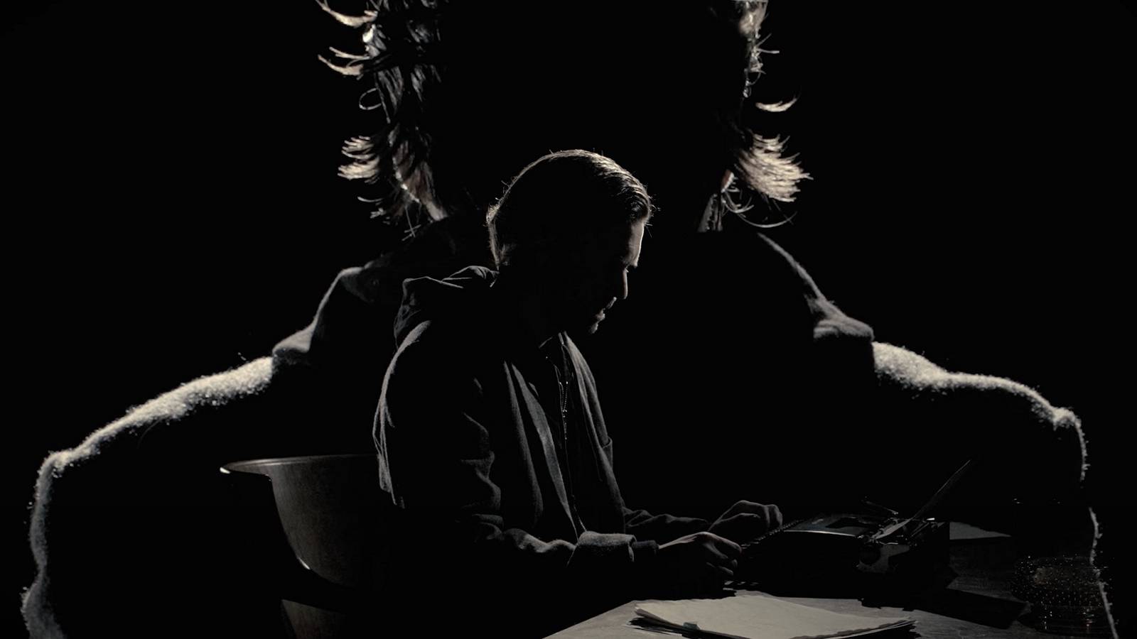 Alan Wake Remastered hidden video of alan wake writing on typewriter in style of Control