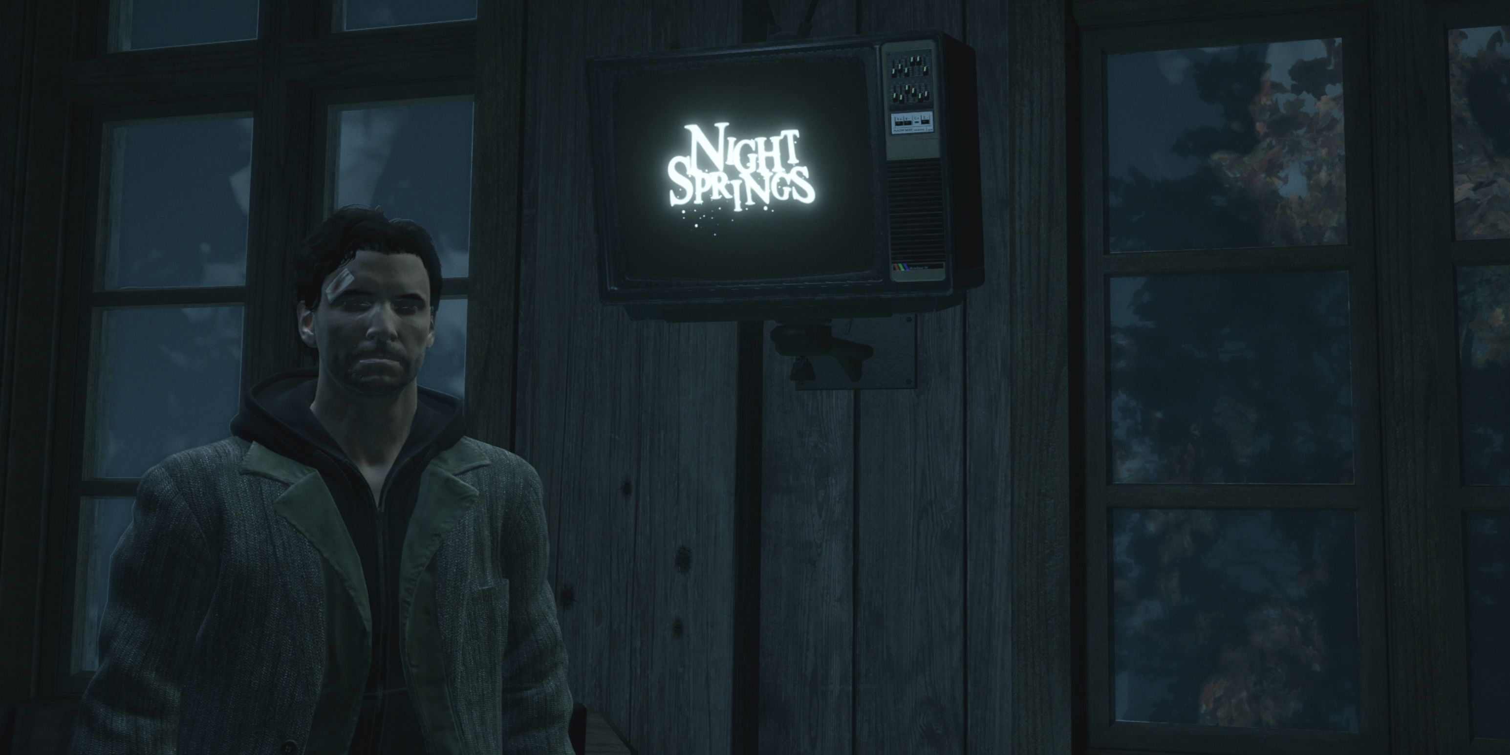 Alan Wake Remastered watch tv in episode 4