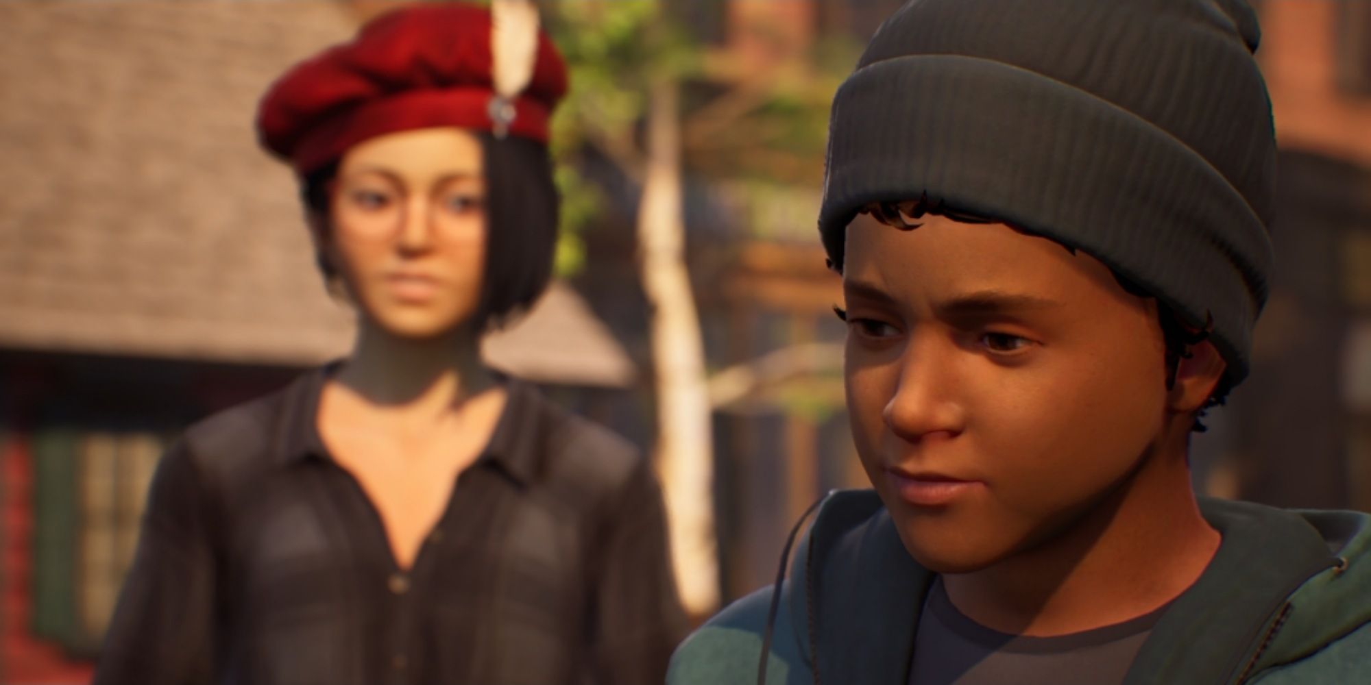 Алекс и Итан разговаривают