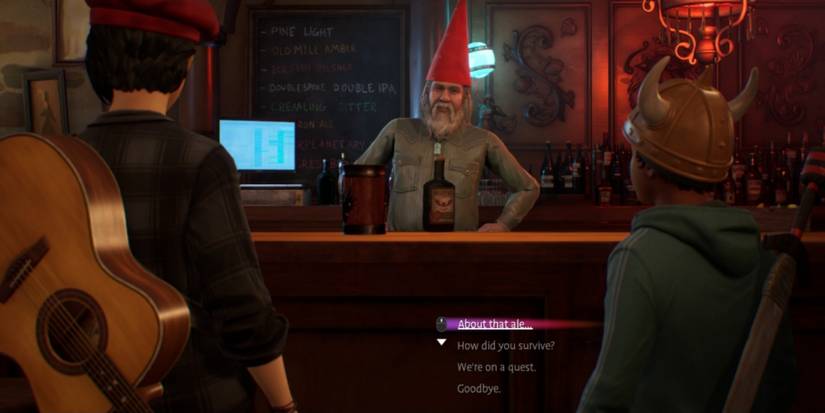 Alex and Ethan talking with Duckie