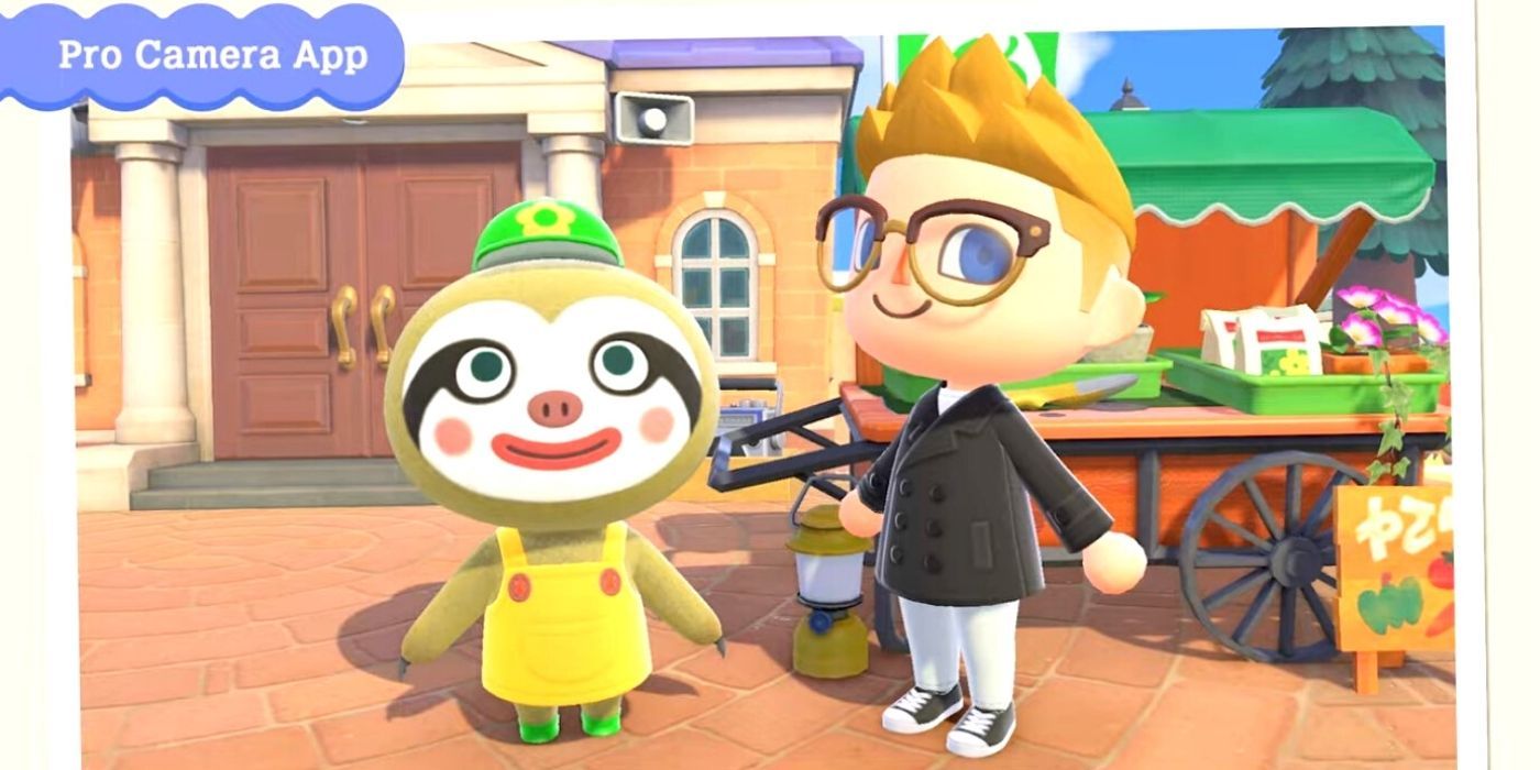 Animal Crossing New Horizons Pro Camera App Selfie