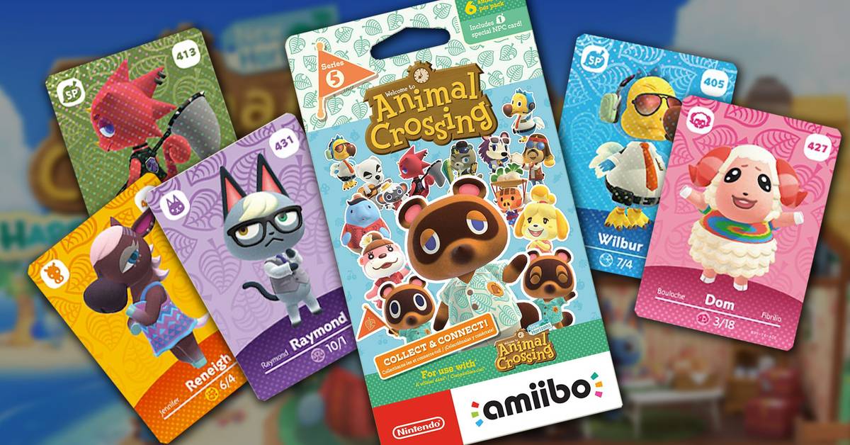 Animal Crossing: New Horizons - All the New Amiibo Series 5 Cards Revealed  So Far