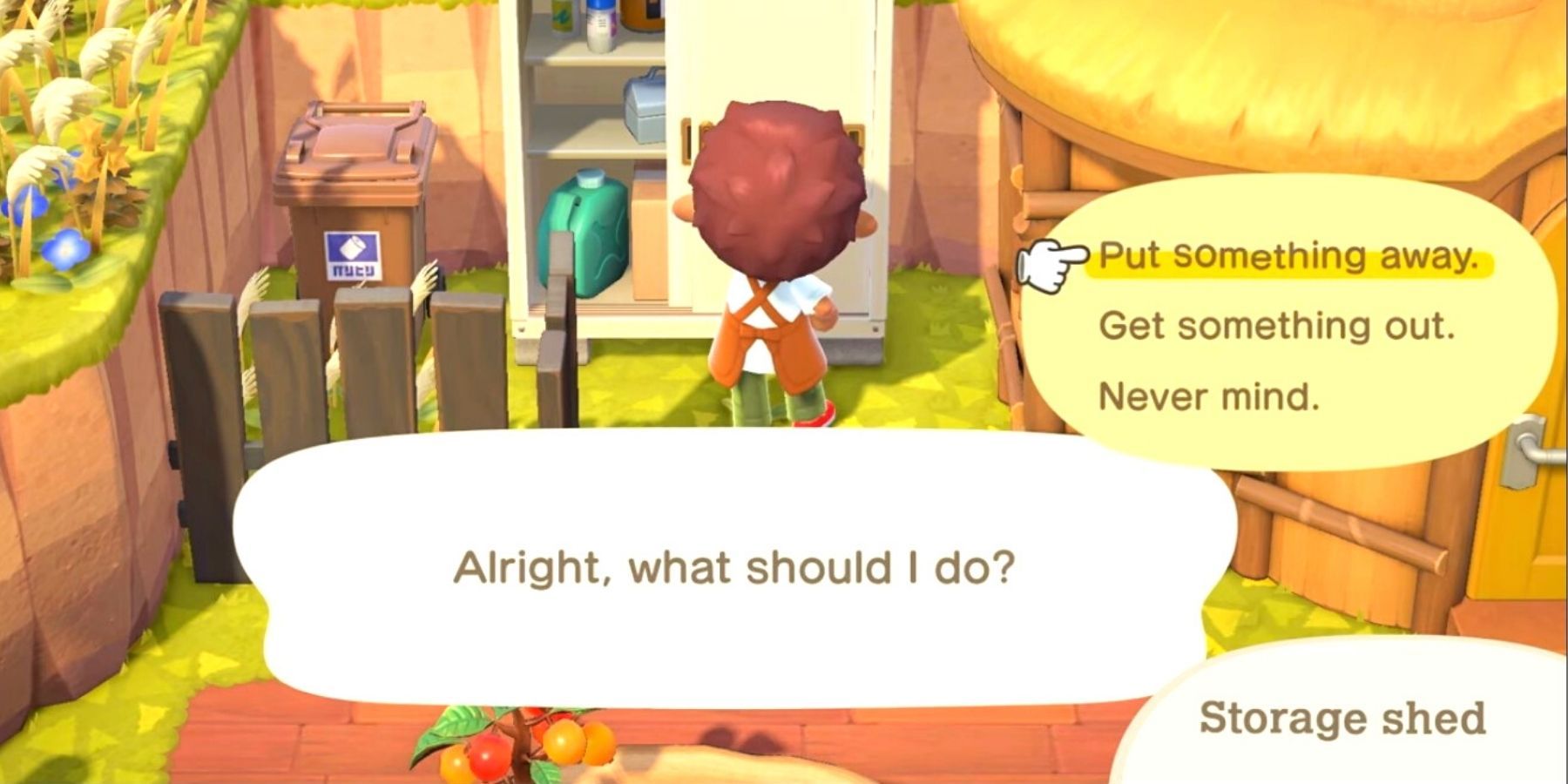 Animal Crossing New Horizons Storage Shed