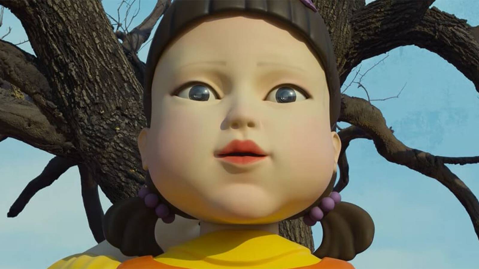 Animatronic doll from Squid Game