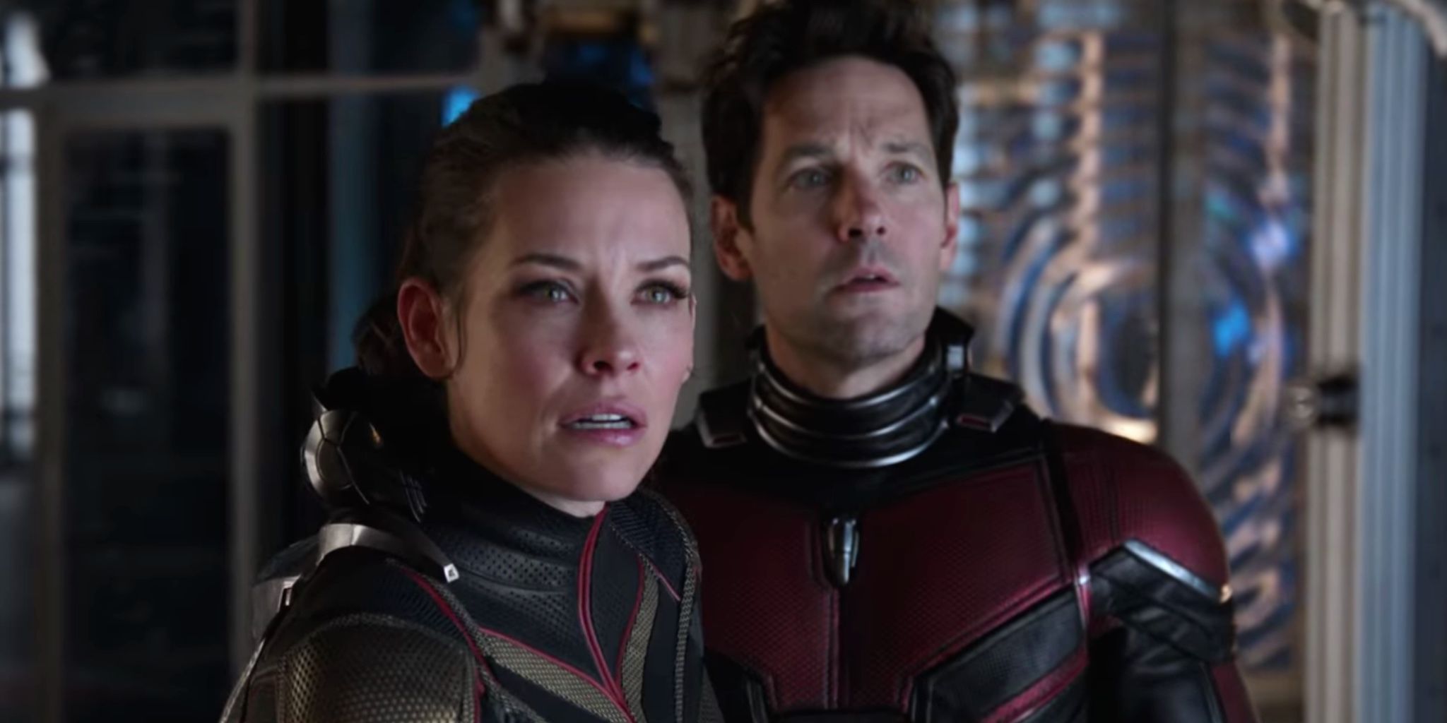 Paul Rudd and Evangeline Lilly as Ant-Man and Wasp, Ant-Man and the Wasp