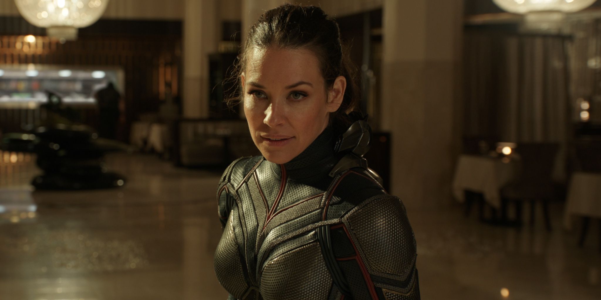 Evangeline Lilly as Hope van Dyne/Wasp in Ant-Man