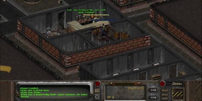 Arm Wrestling Francis From Fallout 2