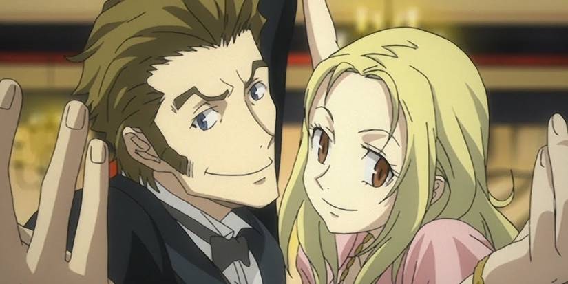 Baccano! Isaac and Miria welcoming 
