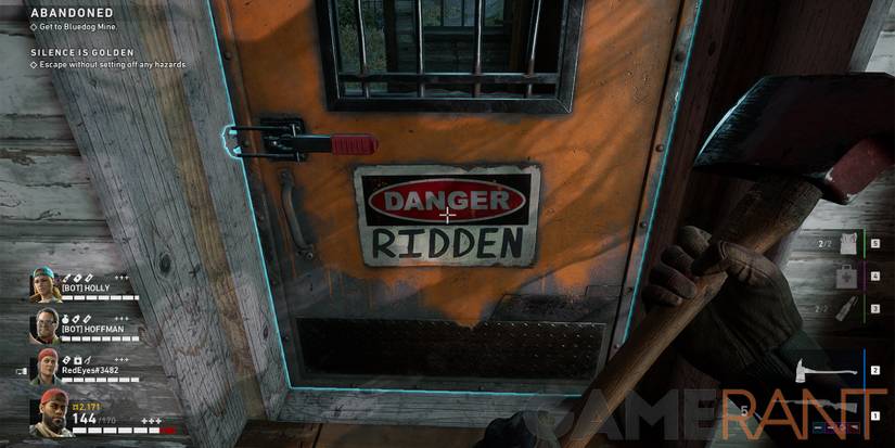 Back 4 Blood Danger ridden doorway gamerant