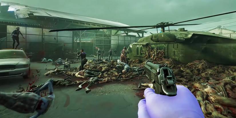 Back 4 Blood Downed Helicopter