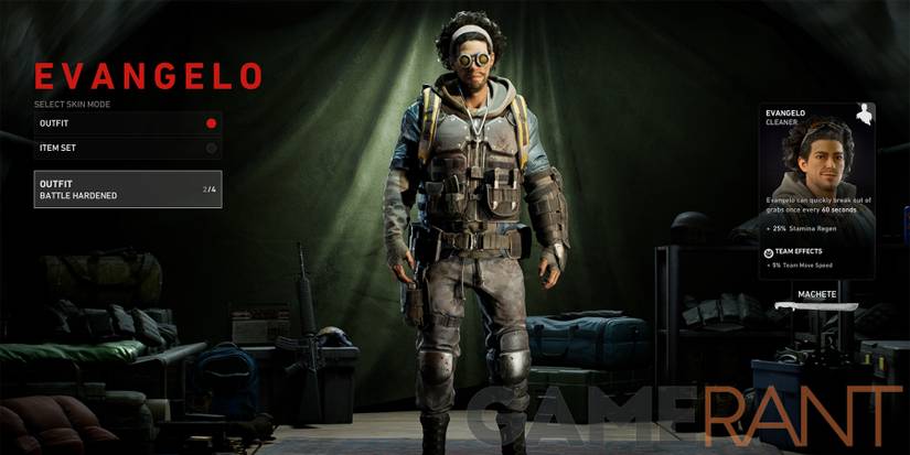 Back 4 Blood Evangelo Outfit