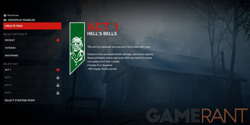 Back 4 Blood How Many Acts