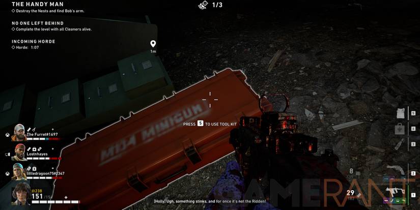 Back 4 Blood Minigun Case