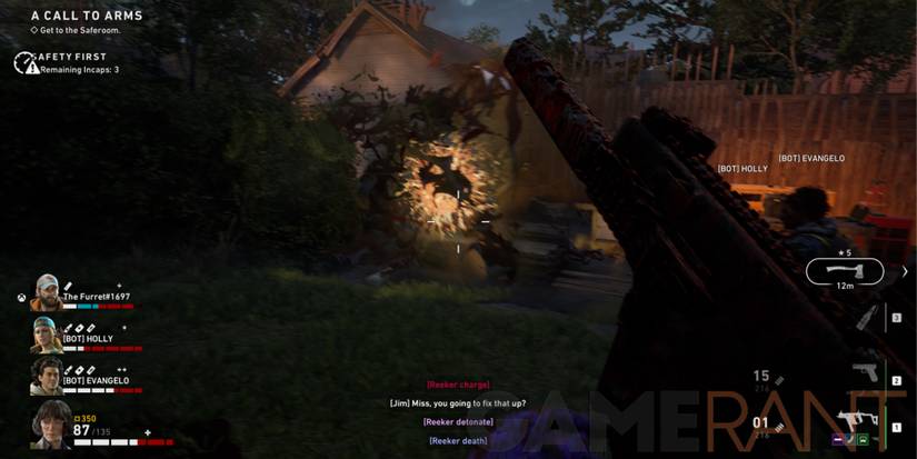 Back 4 Blood Reeker Explosion