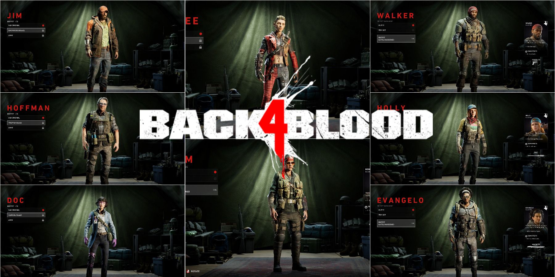 Back4Blood Character Featured