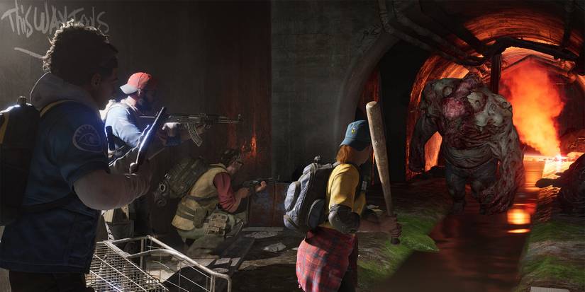 Back 4 Blood Cleaners fighting Retch