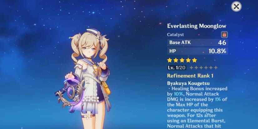 Barbara with Everlasting Moonglow