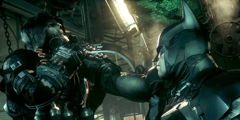 Batman Fighting Cropped