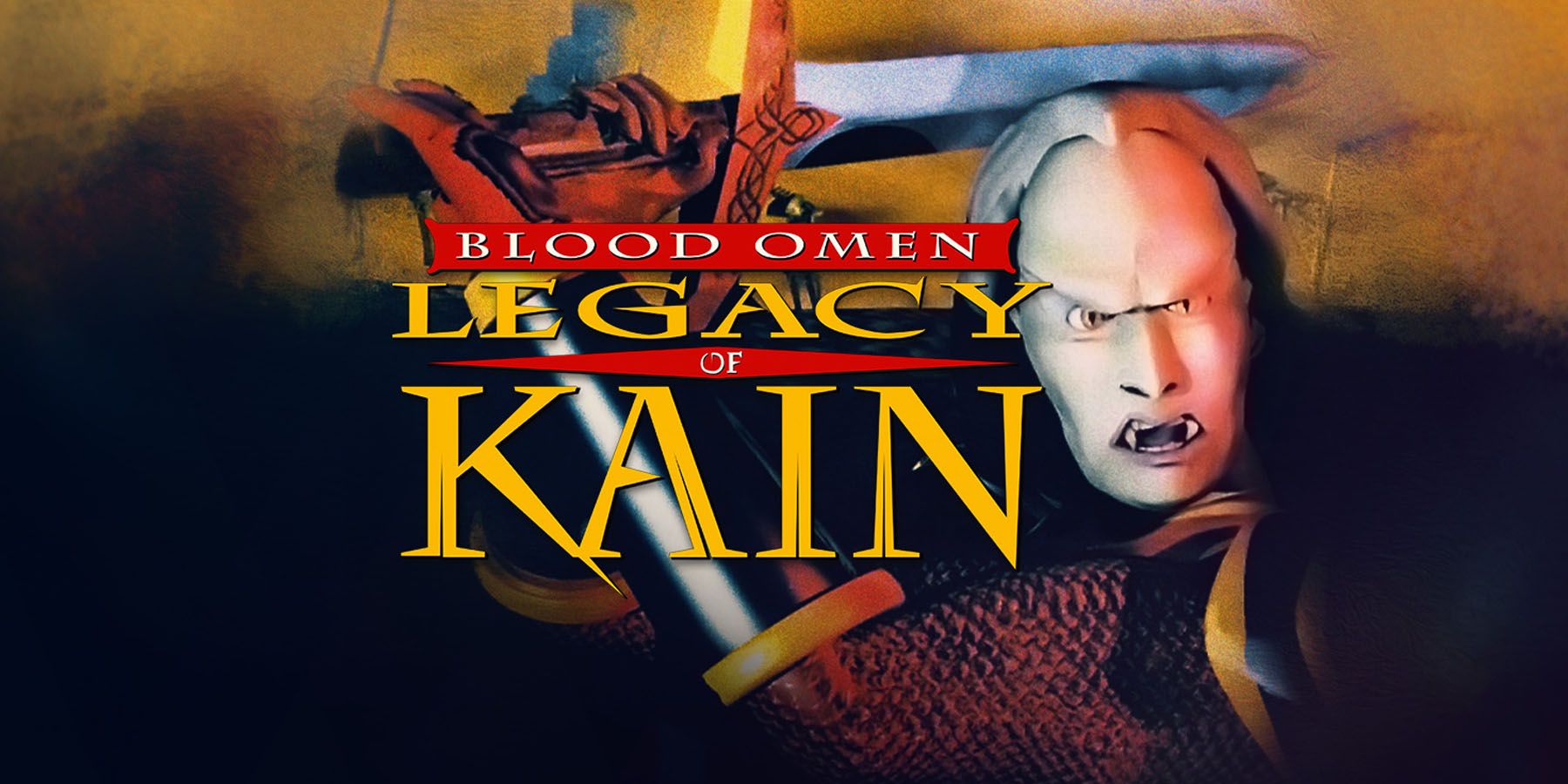 Основное искусство Blood Omen Legacy of Kain с персонажем Каина