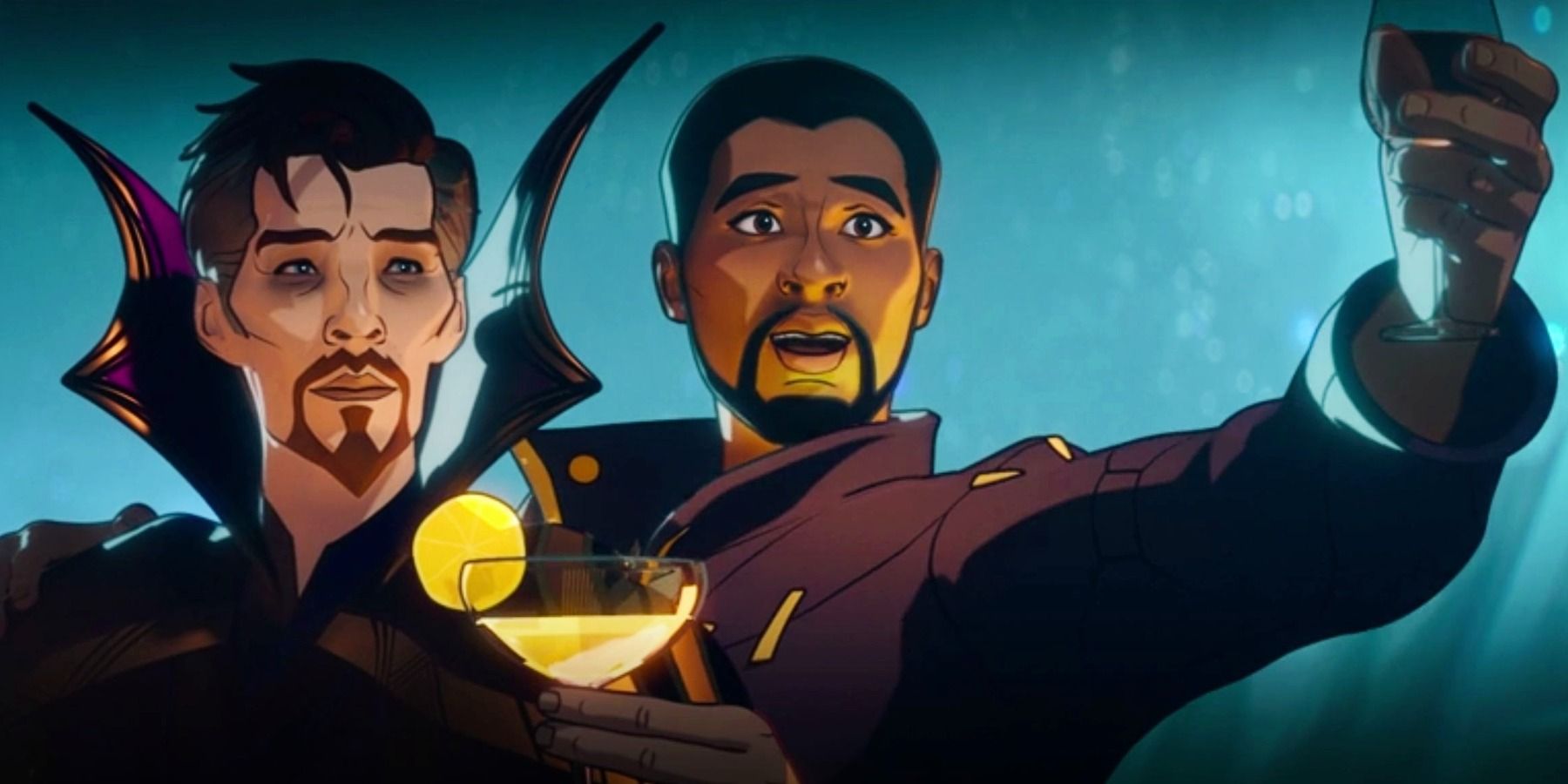 Doctor Strange T'Challa toast What If...?