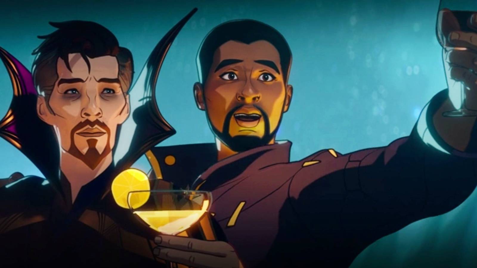 Doctor Strange T'Challa toast What If...?