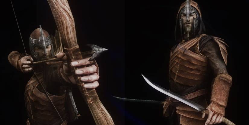 Bosmer Wood Elf Skyrim Best Mods Addons Armor Pack