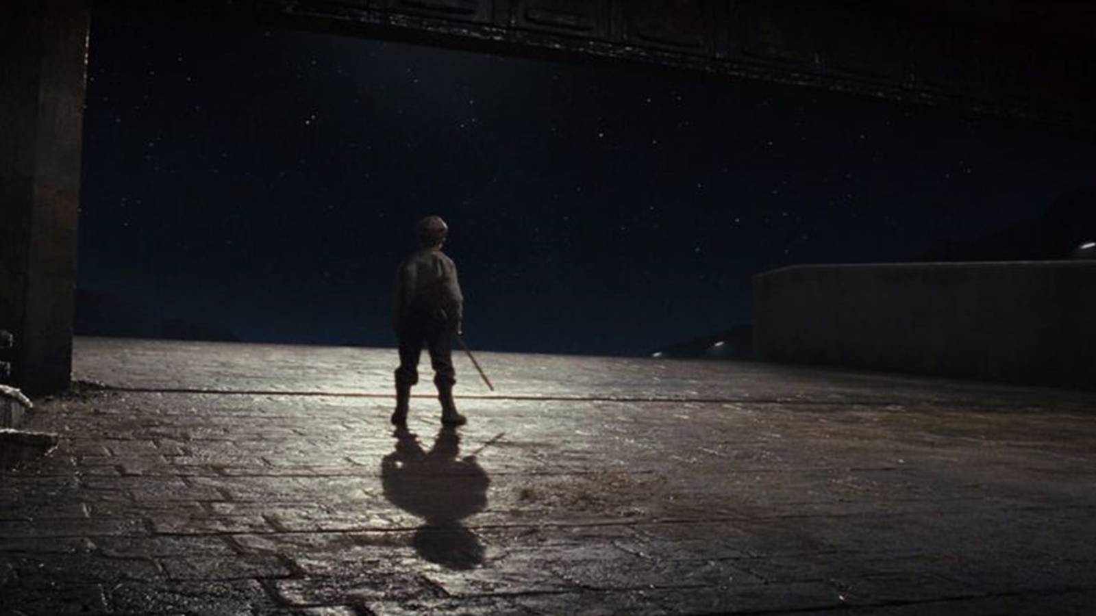 Broom Boy at the end of The Last Jedi