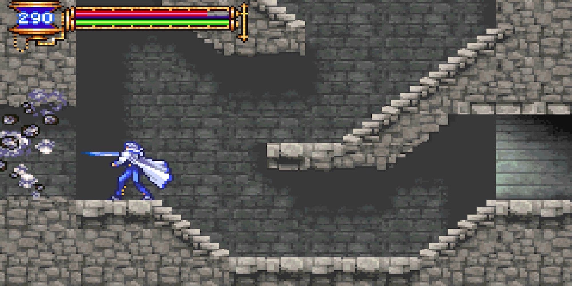 Exploring the world in Castlevania Advance Collection