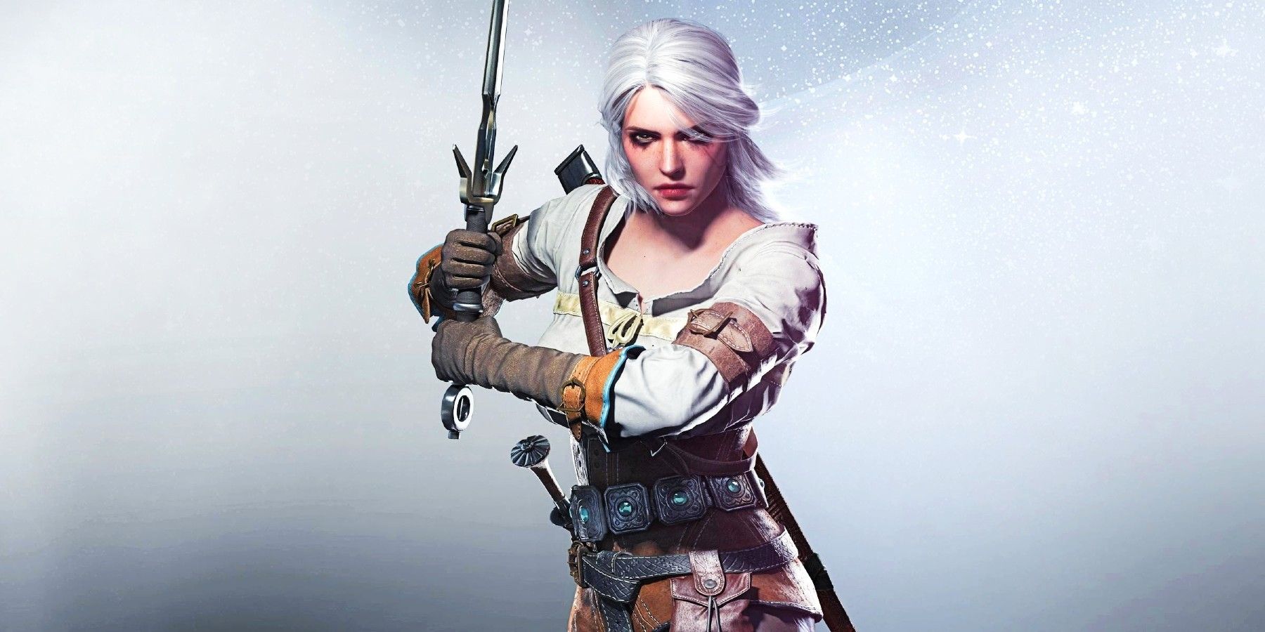 Ciri from the Witcher games