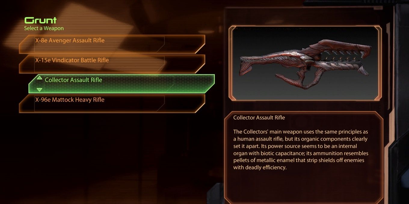 Collector Assault Rifle From Mass Effect 2