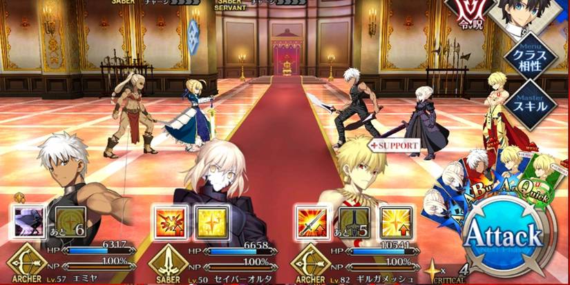 Combat in FGO