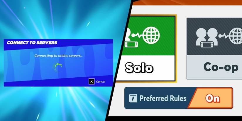 Comparing The Online Connecting Screens Of Smash Ultimate And All-Star Brawl