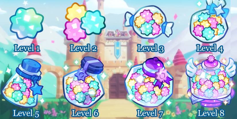 Cookie Run Kingdom Star Jelly Levels