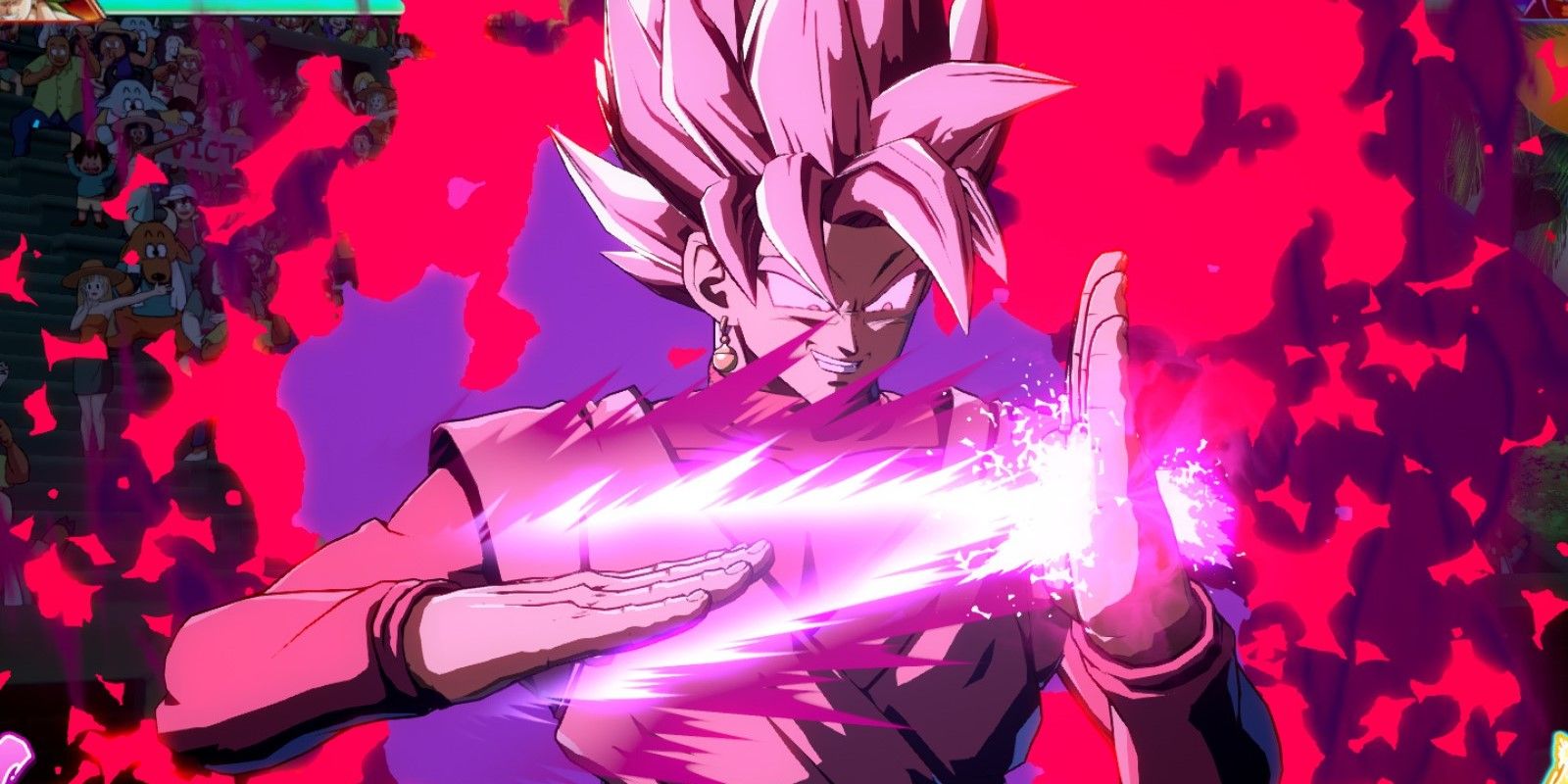 DBFZ Beginner Goku Black about to perform The Work of a God