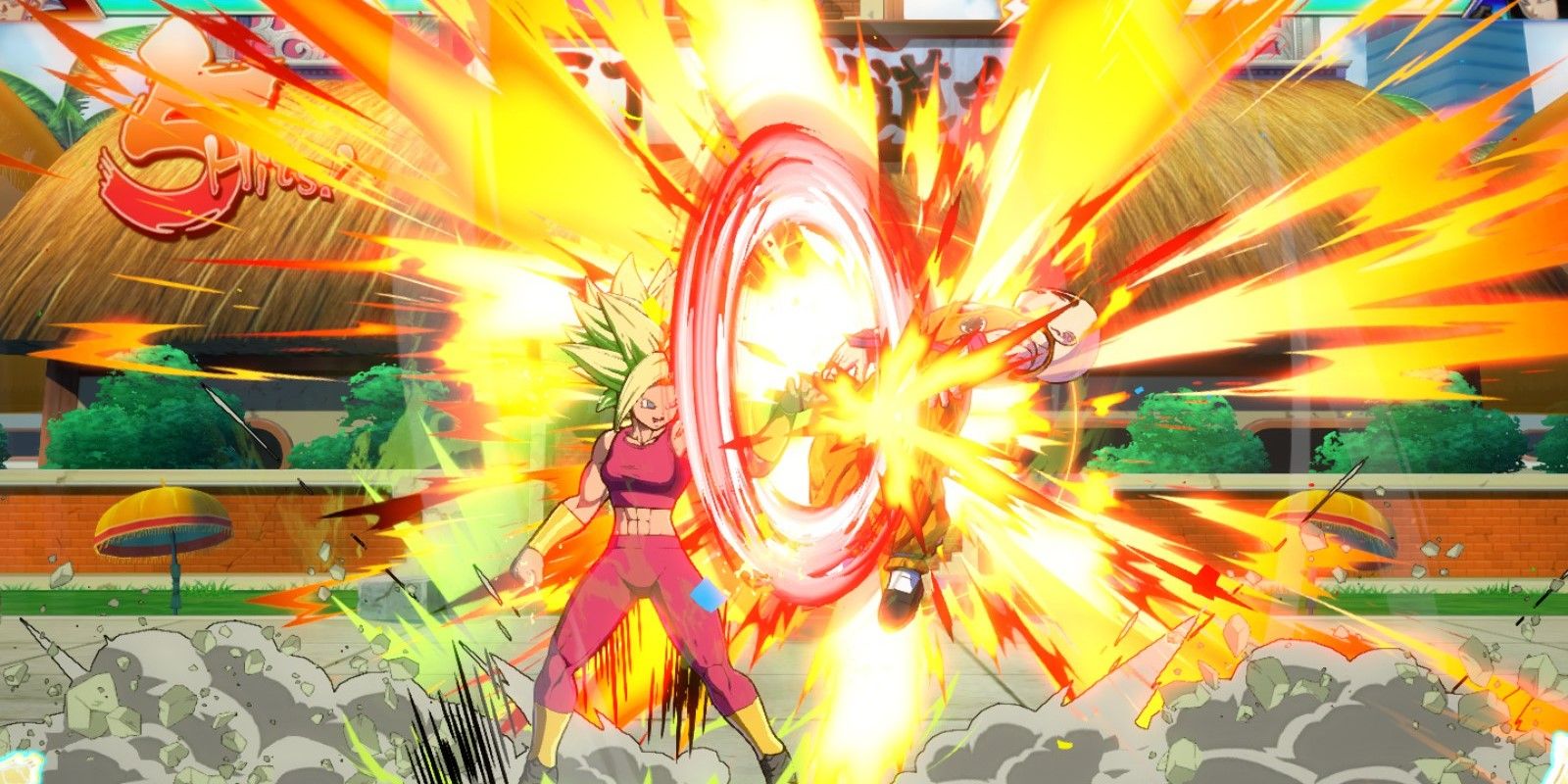 DBFZ Beginner Kefla using her Gigant Breaker