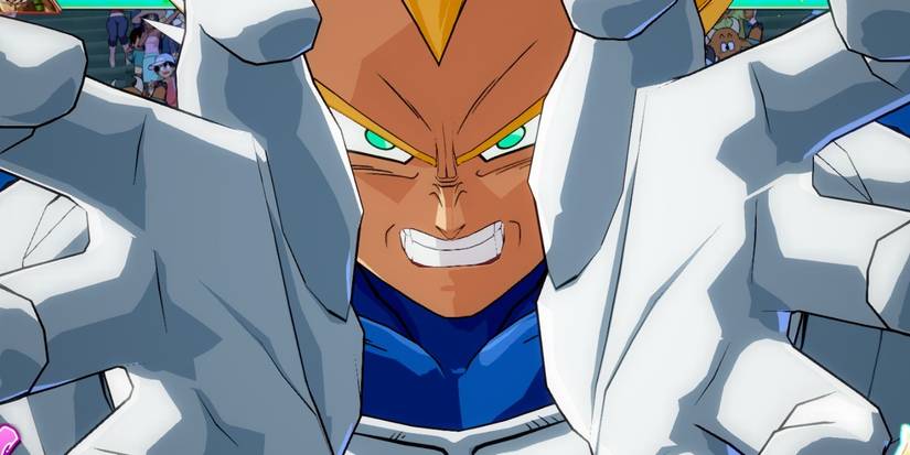 DBFZ Beginner SS Vegeta readying his Final Flash